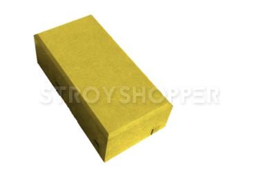 Тротуарная плитка "Брусчатка" желтый, 200х100