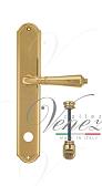 Дверная ручка Venezia на планке PL02 мод. Vignole (полир. латунь) сантехническая