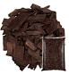 Щепа шоколадная фр 2-4см, мешок 60л